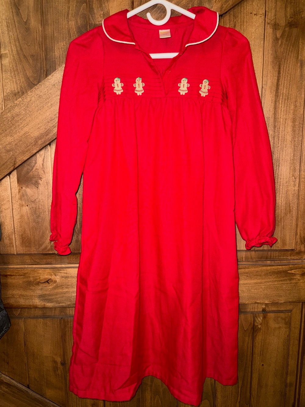 Gymboree Christmas Gingerbread Nightgown L 10-12